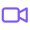 video icon purple